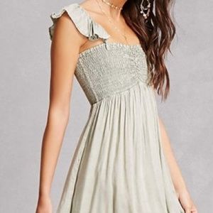 ***SOLD*** Forever 21 Boho Me Washed Mini Dress